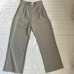 Abercrombie & Fitch Gray Wide Leg Pants